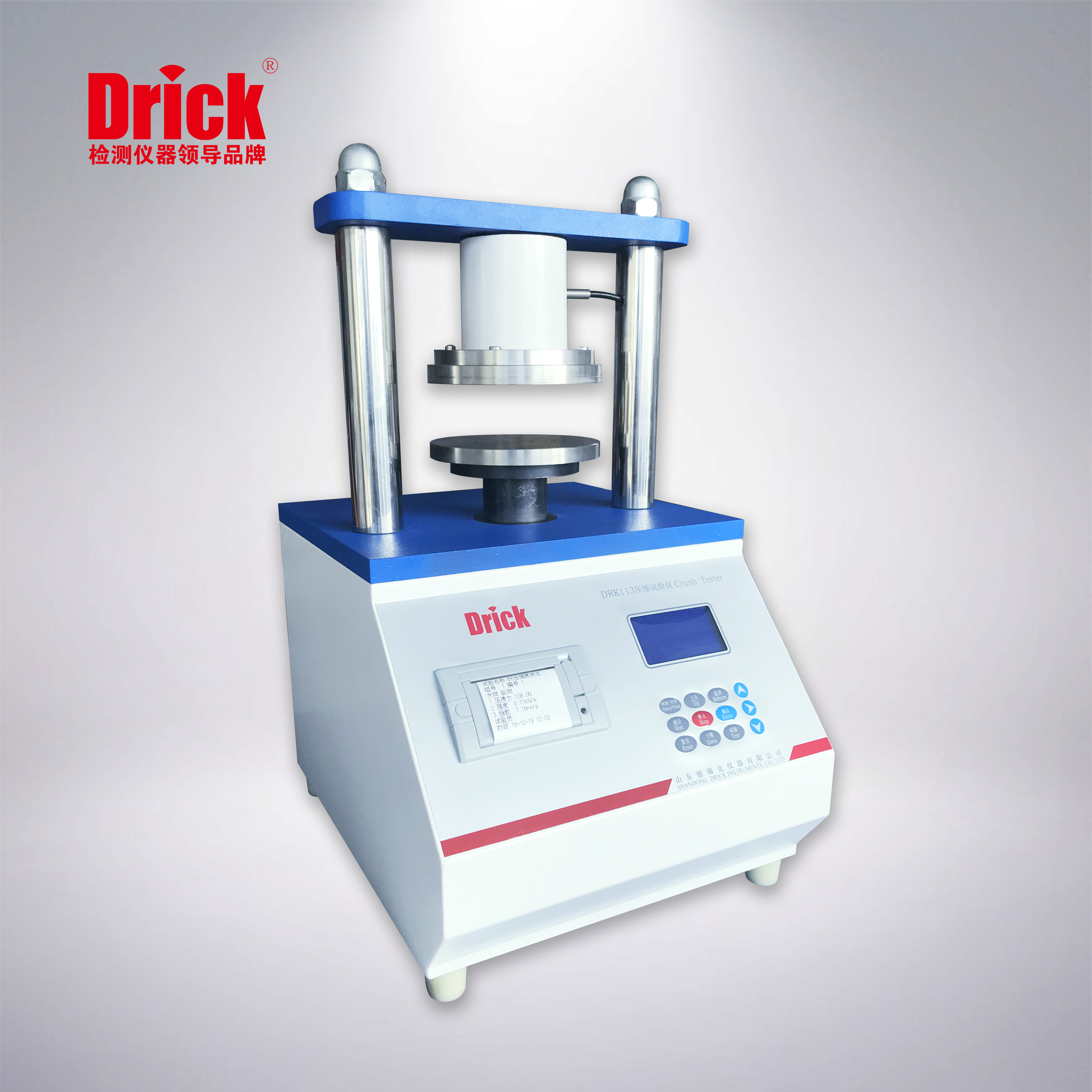 Máy kiểm tra độ nén vòng- nén cạnh Drick